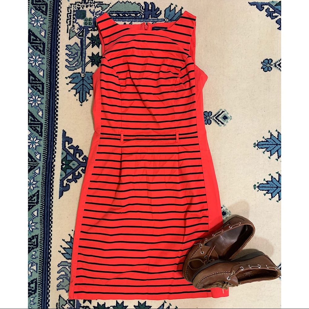 Striped Tommy Hilfiger work dress